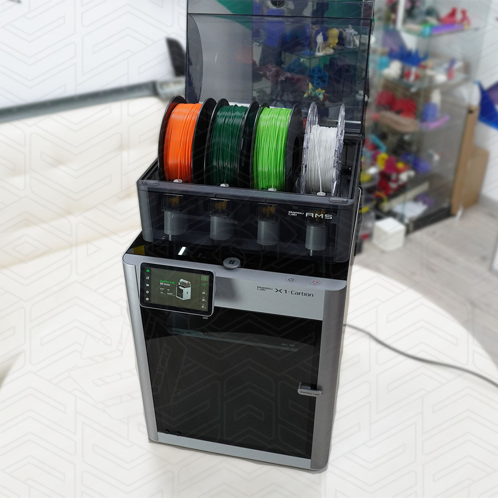 Фото 3D принтер Bambu Lab X1 Carbon Combo (X1CC) (EU) ( с НДС)